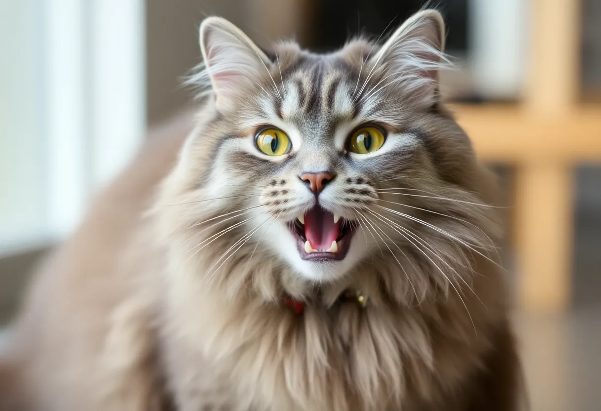 Кошка постоянно просит еду?